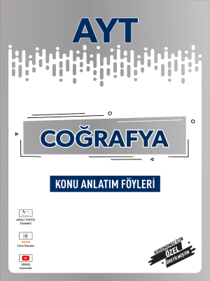 AYT COĞRAFYA KONU ANLATIM FÖYLERİ