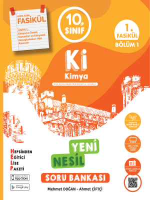 10. SINIF KİMYA SORU BANKASI FÖY 1 BÖLÜM 1 - HELP